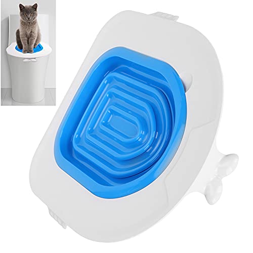 Haustier Katzentoilettensitz, Haustier Katzentoilettensitz Katzentoilettentrainer mit 5 X Toilettenauflage für Katzentoilette X von Voluxe