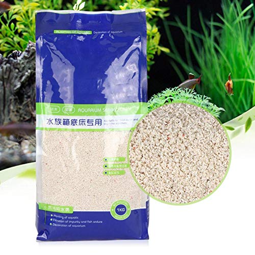 Voluxe Süßwasser Natur Aquarium Sand Kies, umweltfreundlicher Aquarium Sand, Sandstein Aquarium für Aquarium von Voluxe