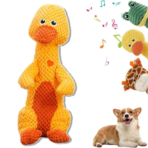 Durachew Dog Toy, Wowpetsmart Invincible Chewanimals, Chewanimal - Designed for Strong Chewers, Indestructible Pet Toys, Squeaky Stuffed Plushy Dog Toy (A) von Vopetroy