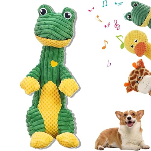 Durachew Dog Toy, Wowpetsmart Invincible Chewanimals, Chewanimal - Designed for Strong Chewers, Indestructible Pet Toys, Squeaky Stuffed Plushy Dog Toy (B) von Vopetroy