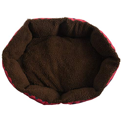 Vorfaove Hundebett für Haustiere, weiches Nest für Welpen, Kissen, Hundematte, warm, waschbar von Vorfaove