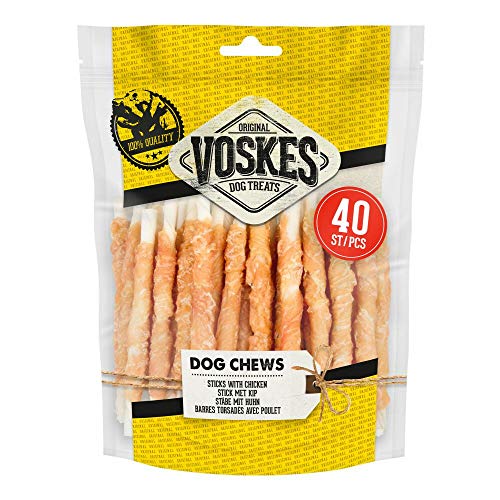 Voskes Rawhide Kip Twist Hondensnack - 400 gram von Voskes