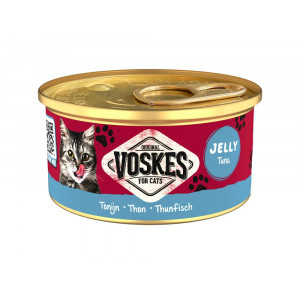 Voskes Jelly Thunfisch Nassfutter Katze (24x85 g) 1 Palette (24 x 85 g) von Voskes