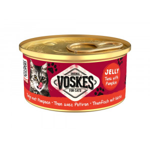 Voskes Jelly Thunfisch mit Kürbis Nassfutter Katze (24x85 g) 1 Palette (24 x 85 g) von Voskes