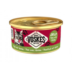 Voskes Jelly Thunfisch mit Quinoa Nassfutter Katze (24x85 g) 1 Palette (24 x 85 g) von Voskes