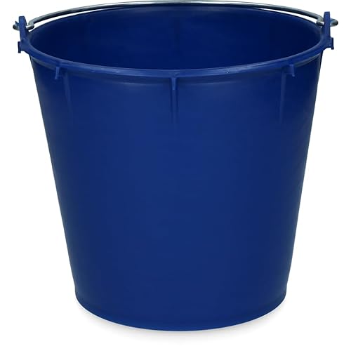 Vplast Zubehör für das Pferd Bucket 7 l mit blauem Griff von Vplast