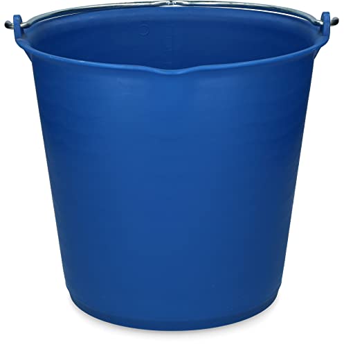 Vplast Pferd Zubehör Bucket 15 L Mit Pouring Spout Dark Blue von Vplast