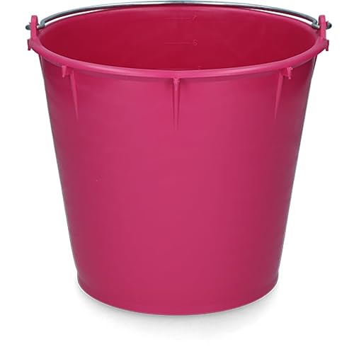 Vplast Pferd Zubehör Bucket 7 L Mit Handle Pink von Vplast