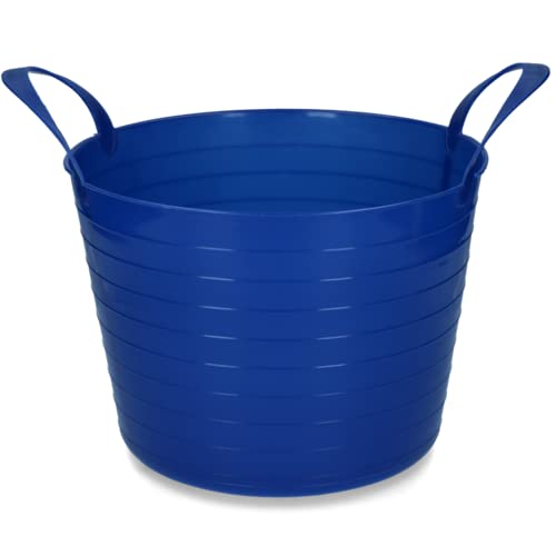 Vplast Pferd Zubehör Bucket V-Trug Flexi Black 40 L von Vplast