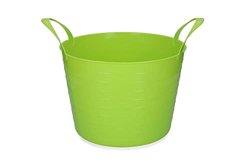 Vplast Pferd Zubehör Bucket V-Trug Flexi Lime 14 L von Vplast