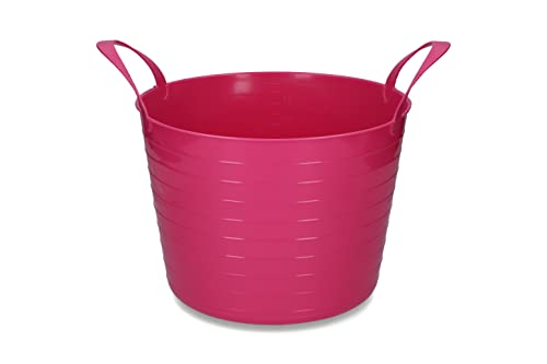 Vplast Pferd Zubehör Bucket V-Trug Flexi Pink 14 L von Vplast