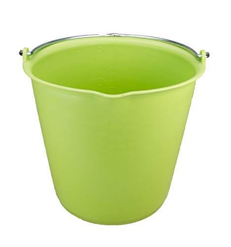 Vplast Zubehör für das Pferd Bucket 15 l mit Pouring Spout Lime von Vplast