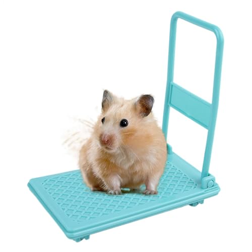 Hamster Cart Toy, Small Animal Toys, Hamster Enrichment Toys, Photo Props Hamster Cage Accessories, Small Cart Chinchilla Bed Pet Toy, Hamster Cart Toy, Small Animal Enrichment Toys von Vriusi