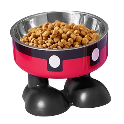 High Raised Cat Food Bowls, Large Foot Tilted Raised Cat Bowl, Anti-Slip Elevated Cat Dog Food Bowls, Creative Cat Feeding Bowls for Food and Water, Indoor Cats, Comfortable Feeding von Vriusi