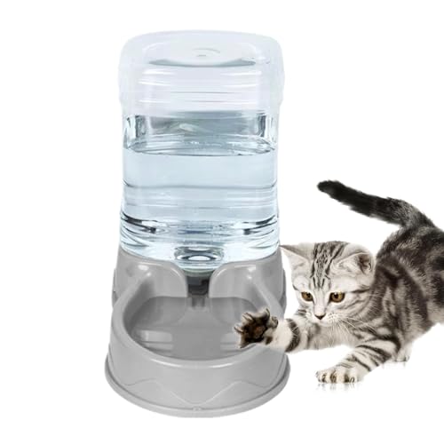 Vriusi Automatic Cat Feeder, Cat Waterer Food Feeder, Dog And Cat Water Dispenser, Large Capacity Feeder, Automatic Pet Water Feeder, Food Feeder For Cats, Pet Water Dispenser, Small Pet Feede von Vriusi