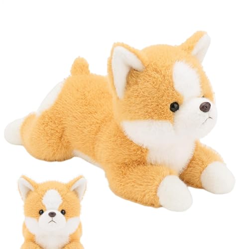 Vriusi Dog Stuffed Animal Toy, Stuffed Planking Animal Plush Toy, Puppy Plush Pillow Toy, Soft Plush Dog Toy, Comfortable Squat Plush, Dog Stuffed Animal Pillow, Puppy Plush Toy For Adults, Planking von Vriusi