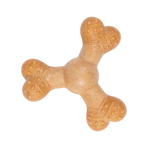 Vriusi Dog Toys für Aggressive Chewers, Holzhund, zweilagiges Hundekau-Spielzeug, Bread Knot Chew Toys für Hunde, langlebiges Puppy Spielzeug für Hunde, widerstandsfähiges Teething-Spielzeug für Hunde von Vriusi