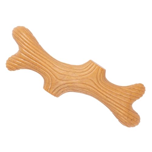 Vriusi Dog Toys für Aggressive Chewers, Holzhund, zweilagiges Hundekau-Spielzeug, Bread Knot Chew Toys für Hunde, langlebiges Puppy Spielzeug für Hunde, widerstandsfähiges Teething-Spielzeug für Hunde von Vriusi