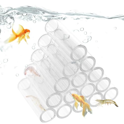 Vriusi Garnelenpfeifen | Aquarium Acryl-Kristall-Unterschlupf für kleine , Röhren, Aquarium, Garnelenhöhle, Zuchtlebensraum, Versteck für kleine /Fische Vriusi Garnelenpfeifen | Aquarium Acryl-Kristall-Unterschlupf für kleine , Röhren, Aquarium, Garnelenhöhle, Zuchtlebensraum, Versteck für kleine /Fische von Vriusi