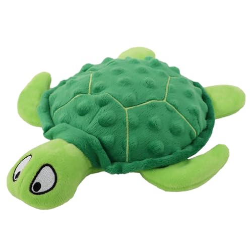 Vriusi Plush Sea Turtle Dog Toy Squeaky Pet Toy Kauspielzeug für Hunde Medium Pet Squeaky Toy Small Dog Plush Toy Puppy Chew Toys Interactive Dog Toys Soft Dog Toys mit Sound Dog Toys zum Kauen von Vriusi