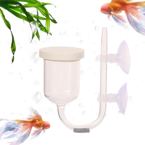 Vriusi Sauerstoffraffinator für Aquarium, Zerstäubter Sauerstoffscheiben-Diffusor | Veredelung Diffusor Bubble Maker Luftsauerstoffpumpe - Effiziente Sauerstoffpumpe Sauerstoffpumpe von Vriusi