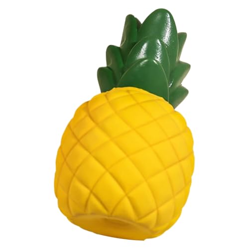 Vriusi Squeaky Dog Toy Pineapple Chewer Toy Aggressive Chewer Dog Toy Interactive Pet Chew Toy Puppy Chew Pineapple Toy Durable Squeaky Dog Toy Creative Puppy Chewer Dog Chew Toy von Vriusi