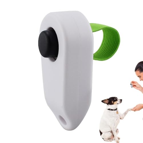 Vuggdt Hundeklicker zum Training - Hundeklicker zum Training - Haustier Training Clicker für Hunde Katzen Welpen Vögel Pferde Praktisches Design, Geeignete Größe und Klang von Vuggdt