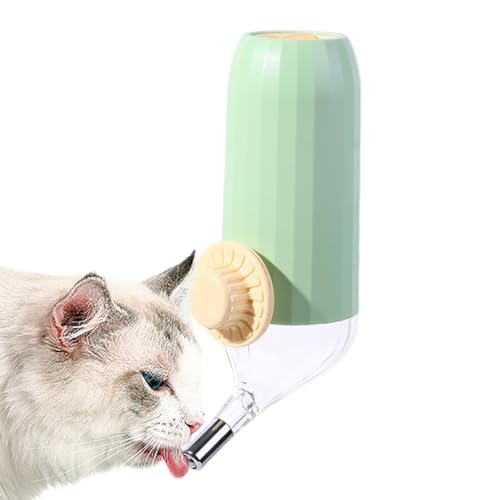 Wasserflasche Kein Tropfen | Automatische Kleintierwasserflasche - Langlebiges Anti-Spritzer Hamster Zubehör Geeignet für Käfige Kisten von Vuggdt