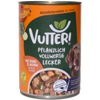 Vutter! schmeckt Wie Rind & Huhn 6x400 g von Vutter!