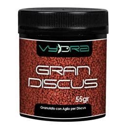 Vydra Gran Discus 140g MANGIME GRANULI Con Aglio Pesci Acquario Dolce Discus (250ml)… von Vydra