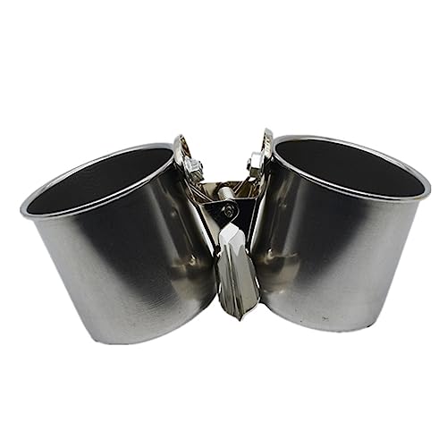Futter Wasser Fütterung Vogel Doppelbecher mit Clip Edelstahl Papagei Käfig Ständer Vogel Trinkbecher zum Füttern von Futter Wasser Futter Wasser Fütterung Vogel Doppelbecher mit Clip Edelstahl Papagei Käfig Ständer Vogel Trinkbecher zum Füttern von Futter Wasser von Vynetra