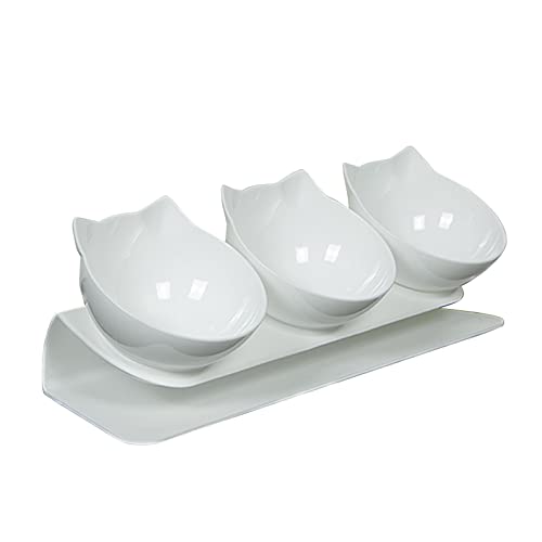 Futternapf für Haustiere, erhöht, um 15° neigbar, Nackenschutz, Hundenapf, Trinkwassernapf, Kätzchen, Welpen, Lebensmittelqualität Futternapf für Haustiere, erhöht, um 15° neigbar, Nackenschutz, Hundenapf, Trinkwassernapf, Kätzchen, Welpen, Lebensmittelqualität von Vynetra