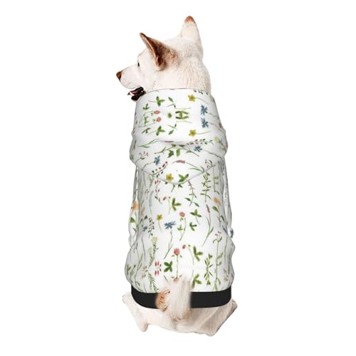 Vyonne Kapuzen-Sweatshirt mit Kapuze für kleine Haustiere, modisches und gemütliches Kapuzen-Sweatshirt für Ihr geliebtes Haustier von Vyonne