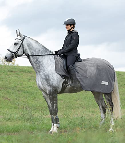 WALDHAUSEN COMFORT Fliegen-Ausreitdecke, 135 cm, grau von WALDHAUSEN