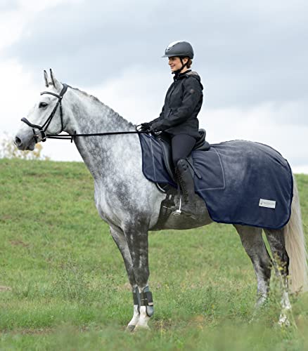 WALDHAUSEN COMFORT Fliegen-Ausreitdecke, 155 cm, blau von WALDHAUSEN