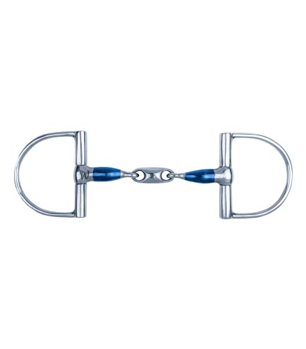 WALDHAUSEN Sweet Iron D-Ring Gebiss, doppelt gebrochen, 13.5 cm von WALDHAUSEN