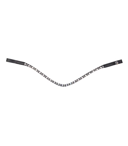 Waldhausen Stirnband X-Line Glam, schwarz, Perlmutt/grau, WB von WALDHAUSEN