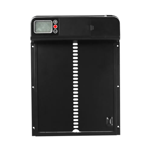 WANGCL HüHnerklappe Automatisch mit Timer und Led Anzeige, wasserdichte Elektrische HüHnerklappe Intelligenter Einklemmschutz 32.8 X 24.3 cm von WANGCL