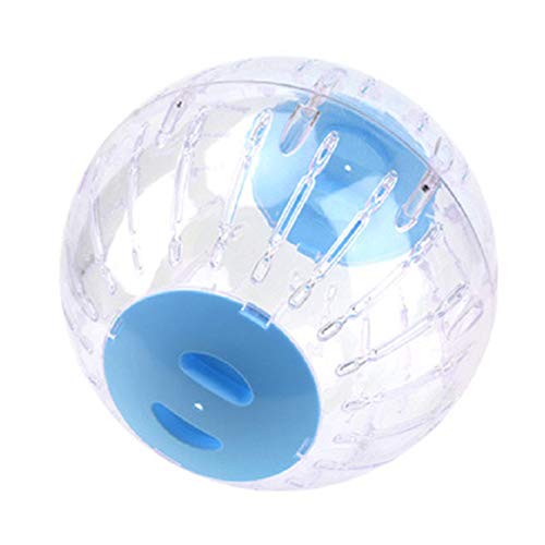 WANGQI Hamsterball, Laufkugel für Hamster & Mäuse Nagerspielzeug zum Laufen, Läufer Training Ball, Transparente Roller, Fitness Kristall Sportläufer von WANGQI