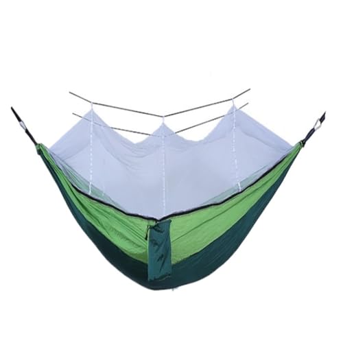 Hängematte Camping Outdoor Schnell Öffnen Hängematte Anti-moskito Anti-Seite Fall Tragbare Camping Hängematte Moskito Net Hängematte Hängematte im Freien(A) von WANGWANGDUI