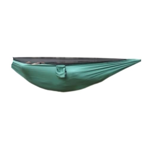 Hängematte Moskitonetz-Hängematte, Outdoor-Nylon-Doppelhängematte, Verschlüsseltes Netz, Automatische, Schnell Zu Öffnende Moskitonetz-Hängematte Hängematte im Freien(Green) von WANGWANGDUI