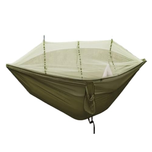 Hängematte Outdoor Camping Doppelt Verbreiterte Hängematte Outdoor Camping Picknick Ausrüstung Verdickte Hängematte Mit Moskitonetz Hängematte im Freien(A) von WANGWANGDUI