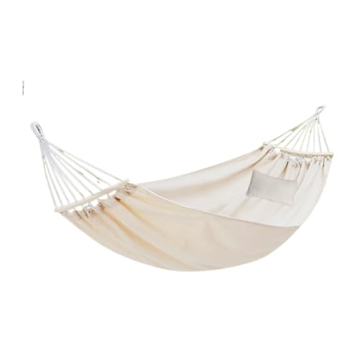 WANGWANGDUI Hängematte Hängematte Outdoor Swing Canvas Outdoor Canvas Anti-Rollover Swing Hammock Outdoor Home Canvas Hängesessel Hängematte im Freien von WANGWANGDUI