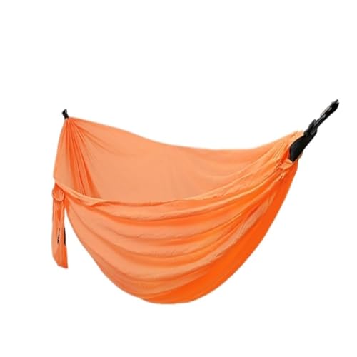 WANGWANGDUI Hängematte Muche Outdoor Camping Anti-Rollover-Hängematte for Erwachsene, Outdoor-Schaukel, Ultraleichter Tragbarer Doppel-Hängesessel Hängematte im Freien(B) von WANGWANGDUI