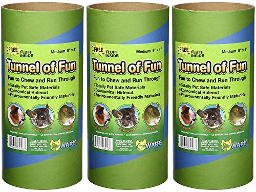 (3 Pack) Ware Herstellung Tunnels of Fun Small Pet Hideaway, Mittel von WARE MANUFACTURING