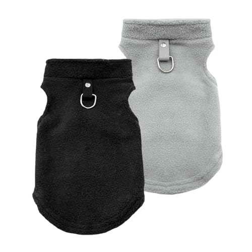 WASTEBIN Winterbekleidung Für Hunde Pelzige Weste Für Drinnen Und Draußen Kleidung Sweatshirt Outfit Winterbekleidung Wandern Camping von WASTEBIN