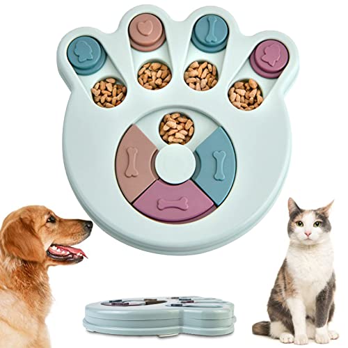 Futterautomat Leckmatte Katze Hund Hundespielzeug Welpenspielzeug Intelligenz Kleine Dog Hunde Slow Feeder Interaktives Denkspiele Spiel Spielzeug Toys von WASYPLSFOI