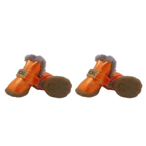 WATERBELINE Welpenschuhe,Hunde-Schneestiefel,Sockenstiefel,Regenstiefel,rutschfest,wasserdicht,atmungsaktiv,tragbar für kleine,mittelgroße und große Hunde von WATERBELINE