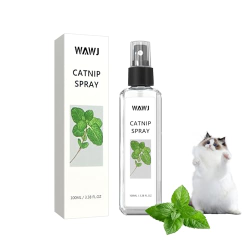 WAWJ Herbal Cat Joy, Katzenminze-Spray für Katzen, Kräuter-Katzenfreude-Spray, Katzentrainingsspray mit Katzenminze, Katzenkratzspray (1PC) von WAWJ