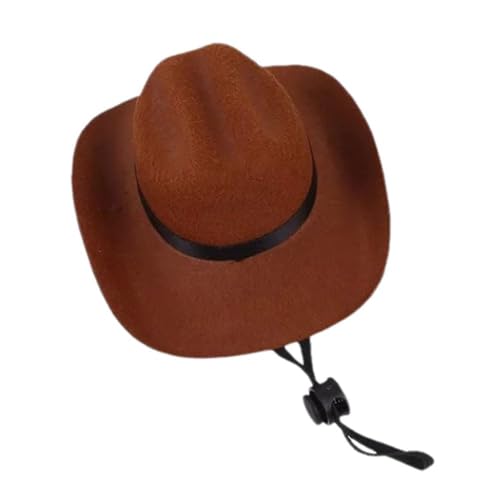 O7K9 Cowboyhut für Hunde, Kopfbedeckung, lustig, verstellbar, Cosplay-Kappe, heiße Outdoor-Kopfbedeckung, Verkauf von Haustier, Neuester Accessor von WAXCMXYH